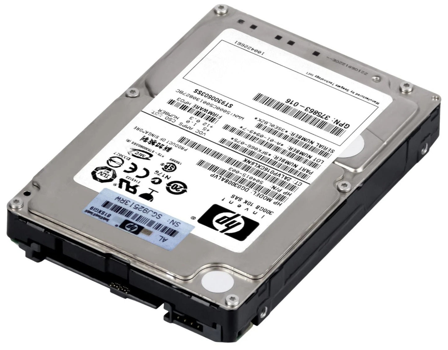 Disco Duro HP 300GB SAS 10K RPM 2.5" (ST9300603SS / 504015-003)