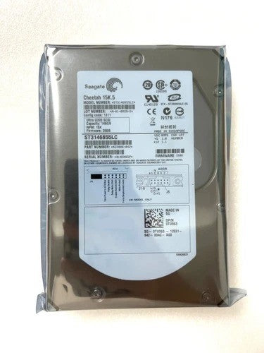 Disco Duro para Servidor Seagate Cheetah 146GB Ultra320 SCSI 15.000RPM 3.5"